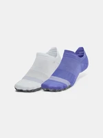 Under Armour Ponožky UA Breathe 2 No Show Tab 2pk-PPL - Dámské