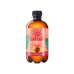 Captain kombucha broskyňa 400 ml BIO   THE GUTSY