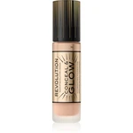 Makeup Revolution Conceal & Glow rozjasňujúci make-up pre prirodzený vzhľad odtieň F9 23 ml