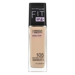 Maybelline Fit Me! Luminous + Smooth Foundation tekutý make-up pre zjednotenú a rozjasnenú pleť 105 Natural Ivory 30 ml