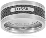 Fossil Módne oceľový prsteň JF00888040 67 mm