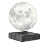 Czarna lampa stołowa LED (wysokość 14 cm) Moon – Gingko