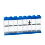 Niebieski pojemnik kolekcjonerski na 16 mini figurek LEGO®