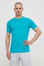 Tréninkové tričko Under Armour tyrkysová barva, 1361683