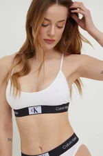 Podprsenka Calvin Klein Underwear bílá barva, melanž, 000QF7216E