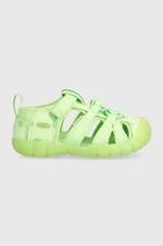 Dětské sandály Keen SEACAMP II CNX zelená barva