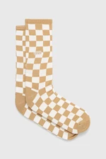 Ponožky Vans pánské, béžová barva