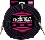 Ernie Ball Braided Straight Straight Inst Cable Violet 7,5 m Droit - Droit