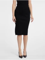 Women's black sweater skirt ORSAY