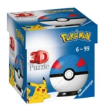 Ravensburger Pokémon 3D Puzzle-Ball - Greatball - 54 dielikov