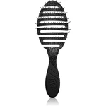 Wet Brush Pro flex dry Mineral sparkle kefa pre jednoduché rozčesávanie vlasov Charcoal 1 ks