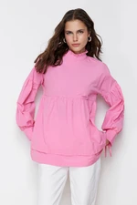 Trendyol Pink Comfort Fit Woven Tunic