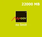 Moov 22000 MB Data Mobile Top-up CI