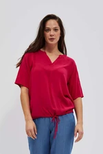 WOMEN'S SHIRT L-KO-4032 STRAWBERRY