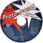 Proto-Pasta FEP11705  vlákno pre 3D tlačiarne #####PLA magnetisch  1.75 mm 500 g sivá  1 ks