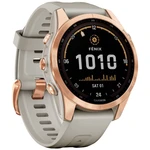 Garmin FENIX® 7S Solar smart hodinky  30 mm  béžová