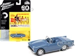 1962 Sunbeam Alpine Convertible Lake Blue James Bond 007 "Dr. No" (1962) Movie "Pop Culture" Series 3 1/64 Diecast Model Car by Johnny Lightning