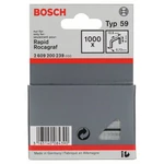 Jemná spona typu 59, 10,6 x 0,72 x 6 mm, balenie po 1000 1000 ks Bosch Accessories 2609200239