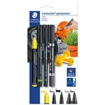 Staedtler Lumocolor 60 BK-5 permanentný popisovač čierna, žltá Vodotesné: áno