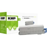 KMP toner  náhradný OKI 46490403 kompatibilná zelenomodrá 1500 Seiten O-T54