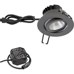 EVN  PC650N61602 LED vstavané svetlo   6 W teplá biela antracitová