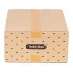 Súprava 3 béžových úložných boxov Compactor Teddy, 35 x 15 cm