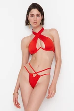 Bikini top Trendyol Tie detailed