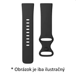 Szilikon tartalék karpánt Tactical  Fitbit Versa 3, black