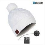 Bluetooth bojtos sapka, white