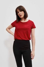 Cotton T-shirt with pocket