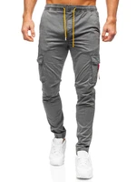 Pantaloni cargo joggers gri Bolf R8702