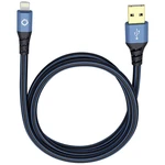 N/A N/A [1x USB 2.0 zástrčka A - 1x dokovacia zástrčka Apple Lightning] 0.50 m modrá, čierna Oehlbach USB Plus LI