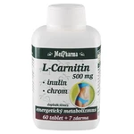 MEDPHARMA L-Carnitin 500 mg + inulin + chrom  67 tablet