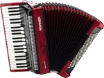 Hohner Bravo III 120 Red Klávesový akordeon