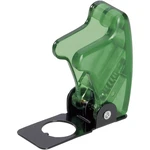 TRU COMPONENTS TC-R17-10B GREEN bezpečnostný kryt   zelená (transparentné, TC-R17-10B) 1 ks