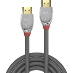 LINDY HDMI prepojovací kábel #####HDMI-A Stecker, #####HDMI-A Stecker 0.30 m sivá 37869  #####HDMI-Kabel