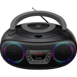 Denver TCL-212BT CD-rádio FM AUX, CD, USB, Bluetooth  ambient light sivá