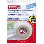 tesa  55743-00001-02 montážna páska tesa® POWERBOND priehľadná (d x š) 1.5 m x 19 mm 1 ks