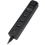 LogiLink UA0124 7 portů USB 2.0 hub  čierna