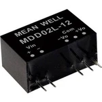 DC/DC měnič napětí, modul Mean Well MDD02L-12, 83 mA, 2 W, Počet výstupů 2 x