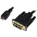 HDMI / DVI kabel LogiLink [1x mini HDMI zástrčka C - 1x DVI zástrčka 18+1pólová] černá 2.00 m