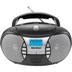 CD-rádio Karcher RR 5025, AUX, CD, černá