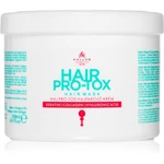 Kallos Hair Pro-Tox maska pro slabé a poškozené vlasy s kokosovým olejem, kyselinou hyaluronovou a kolagenem 500 ml