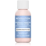 Revolution Skincare Blemish Calamine & Salicylic Acid lokální péče proti akné na noc 30 ml