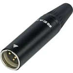 XLR kabelová zásuvka Rean AV Tiny XLR (RT5MC-B), rovná, 5pól., černá