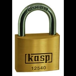 Visací zámek na klíč Kasp K12520A4, 20 mm, zlatožlutá