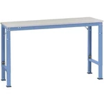 Manuflex AU8129.5012 Pracovní Přístavný stůl univerzální speciální s PVC dekorační deska, Šxhxv = 2000 x 1000 x 722-1022 mm