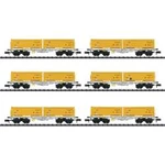 MiniTrix 15075 N containertragwagen-set abraumzug AEE řady Sgmmns 190