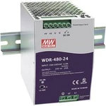 Síťový zdroj na DIN lištu Mean Well WDR-480-48, 1 x, 48 V/DC, 10 A, 480 W