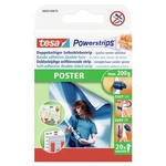 Tesa® Powerstrips® Poster bílá, 20 kusů.